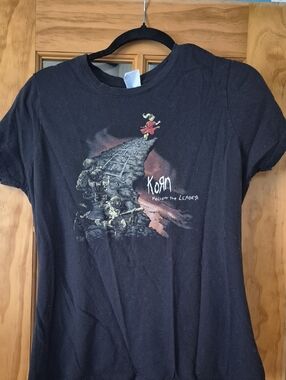 Korn 'Follow the Leader' Black Graphic Tee